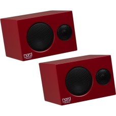 Nord Piano Monitor V2 Active Stereo Speakers (Price is per pair), Red