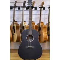 Tanglewood Blackbird Sloped Shoulder Acoustic Electric Guitar (Smokestack Black Satin)