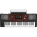 Korg Pa700 61-Key Professional Arranger with Touchscreen and Speakers (Black / Dark Red)