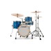 Sonor AQX Jungle Set 4-Piece Drum Kit with Cymbal / Tom Holder - Blue Ocean Sparkle