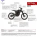 Talaria Sting MX5 Pro 2024 Edition MX-5 Pro 72V 13KW Electric Dirt Bike