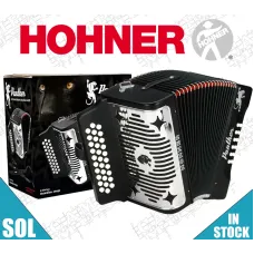 Hohner HA-3100 Panther GCF Diatonic Accordion NEW NEW