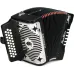 Hohner HA-3100 Panther GCF Diatonic Accordion NEW NEW